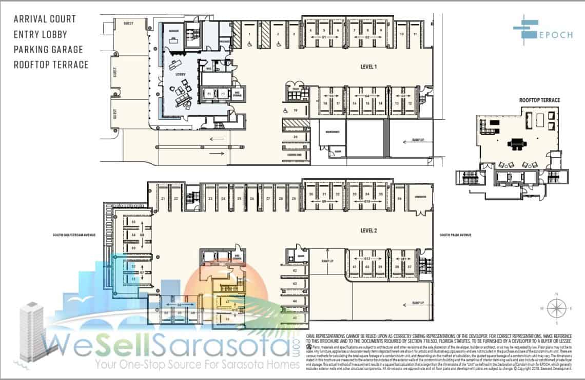 Epoch Condos - Lobby - Parking Plan