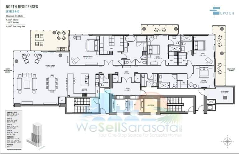 Epoch - North Floor Plan