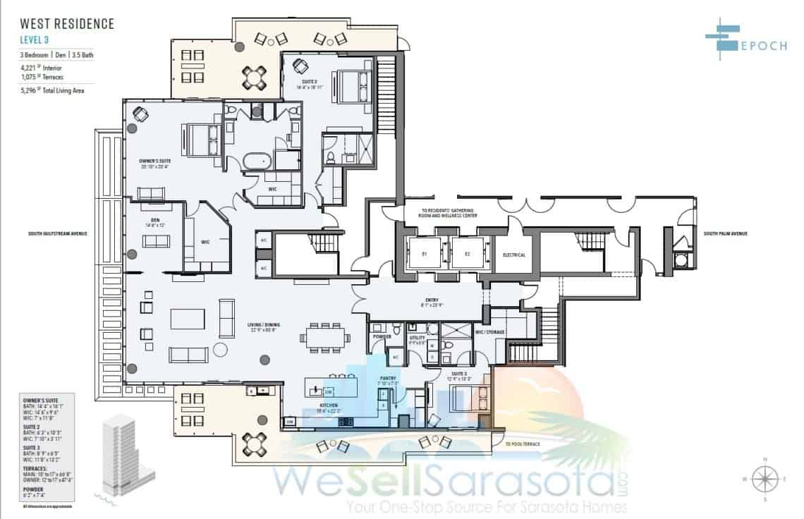 Epoch - West Floor Plan