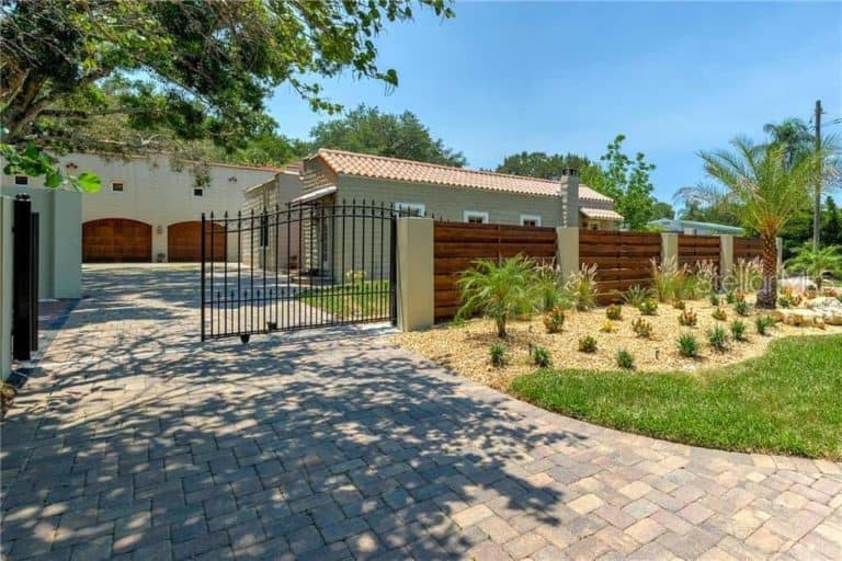 ONE Of-A-Kind Privated Gated Home in Central Sarasota – $706,500