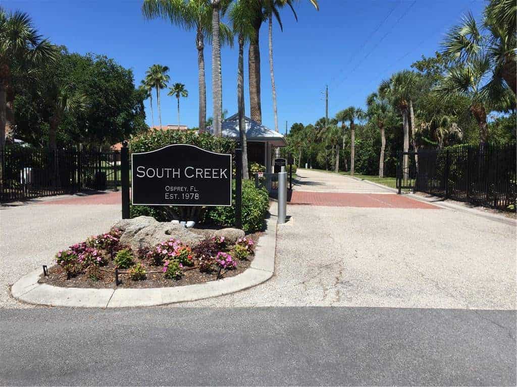 South Creek homes for sale in Osprey, FL.