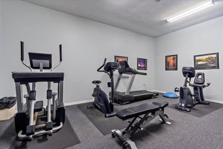 Gulf and Bay Club Bayside Condos in Siesta Key, FL. - Fitness Room