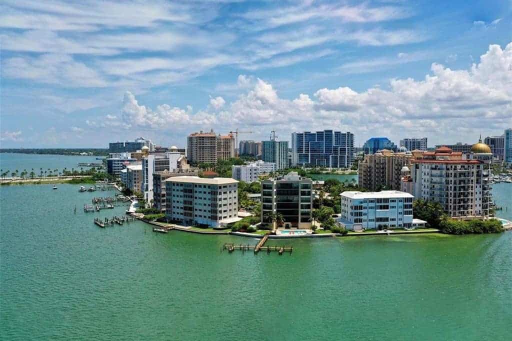 Renaissance Condos in Golden Gate - Sarasota, FL. - Aerial