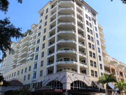 100 Central Condos in Downtown Sarasota, FL - Building