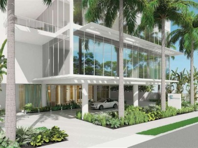 Epoch Condos in Downtown Sarasota, FL. - Front Entry