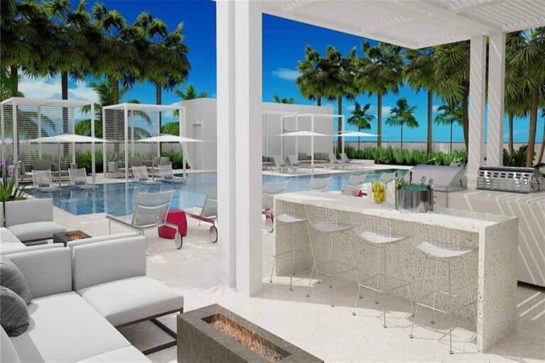 Epoch Condos in Downtown Sarasota, FL. - Pool Area