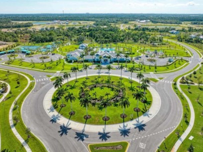 Grand Park Homes in Sarasota FL - Entrance Aerial