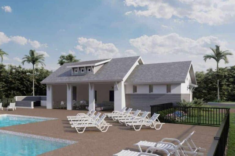 Nautique Townhomes in Waterside Lakewood Ranch - Pool Clubroom
