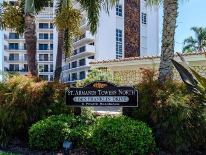 Saint Armand Towers Condos - Entrance Sign