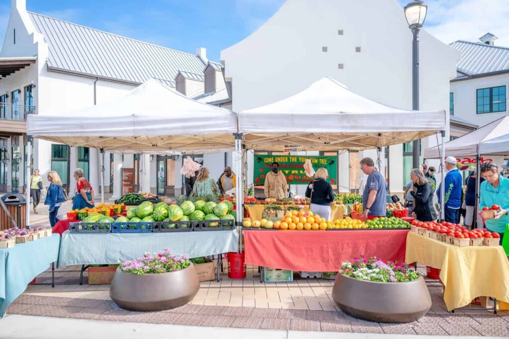 Waterside Place in Lakewood Ranch, FL - Main Street  Farmers Market