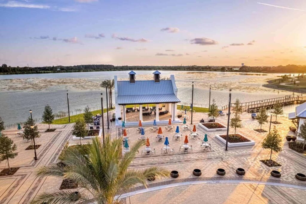 Waterside Place in Lakewood Ranch, FL - Lake Pavilion