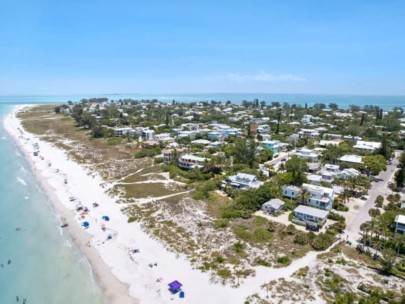 Anna Maria FL. Homes - Aerial