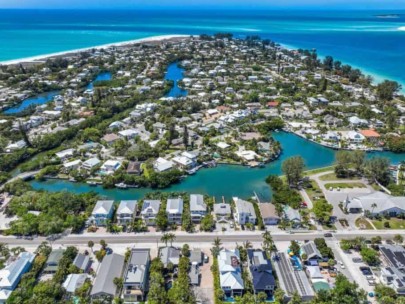 Anna Maria FL. Homes - Aerial