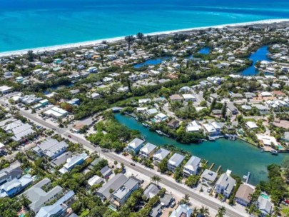 Anna Maria FL. Homes - Aerial