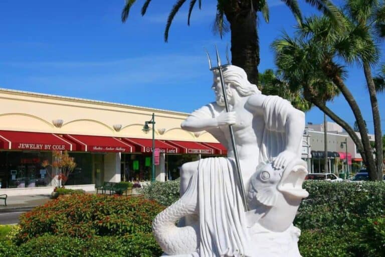 Downtown Sarasota FL. - Statue