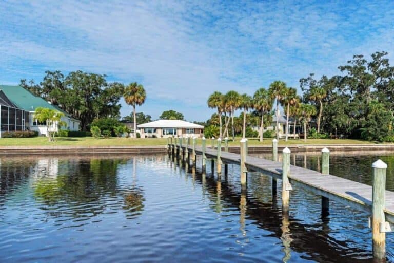 Ellenton homes in Ellenton, FL. - Canal