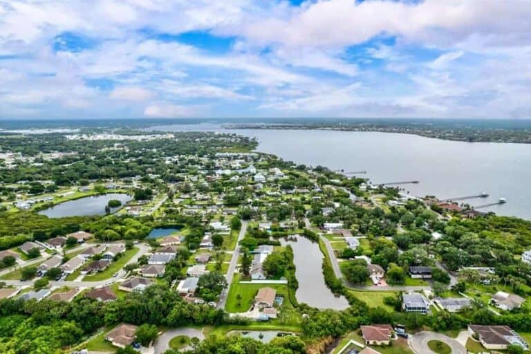 Ellenton homes in Ellenton, FL. - Aerial