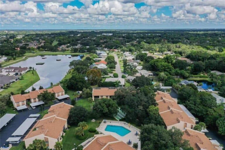 Forest Lakes Condos in Sarasota, FL. - Aerial View