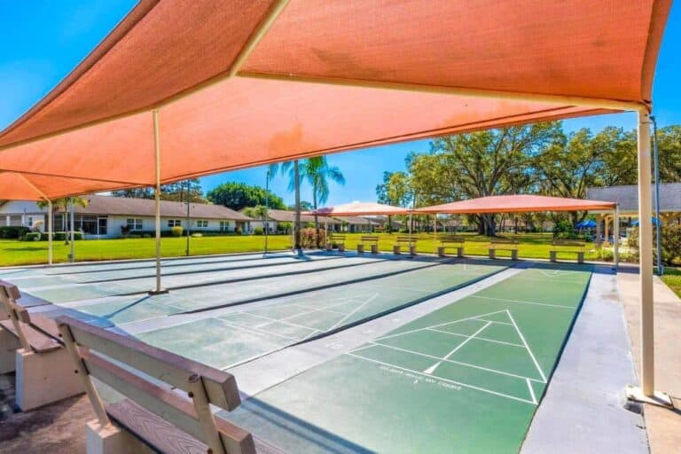 Forest Pines Condos in Sarasota, FL. - Shuffleboard