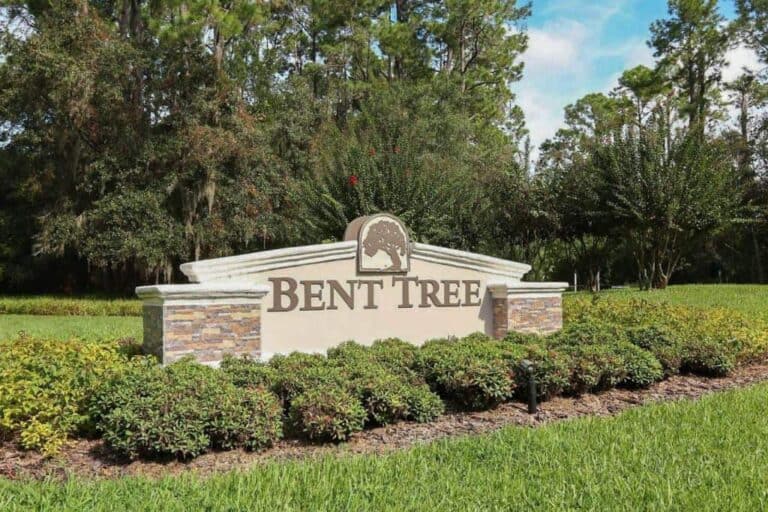 Hammocks Condos in Sarasota, FL - Bent Tree Entrance Sign