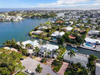 Holmes Beach Homes - Waterfront Aerial