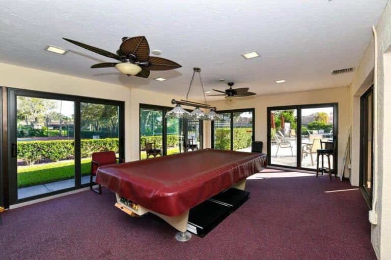 Lakeshore Village Condos in Sarasota, FL. - Billiard Room