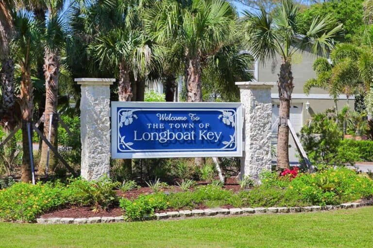 Longboat Key - Entrance Sign