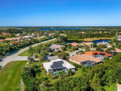 Mote Ranch Homes in Sarasota, FL. - Aerial View