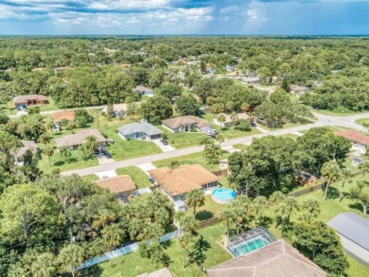 North Port FL. Homes - Aerial