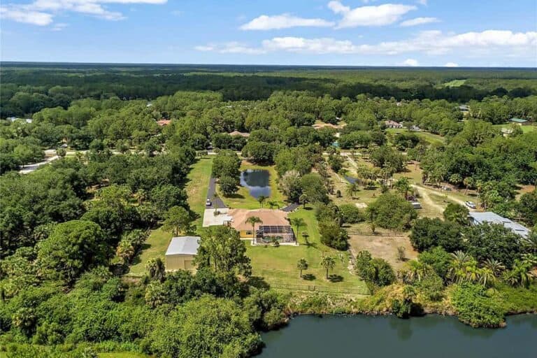 North Port FL. Homes - Aerial