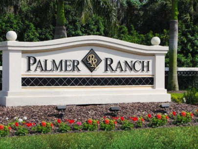 Palmer Ranch homes in Sarasota, FL. - Entrance Sign