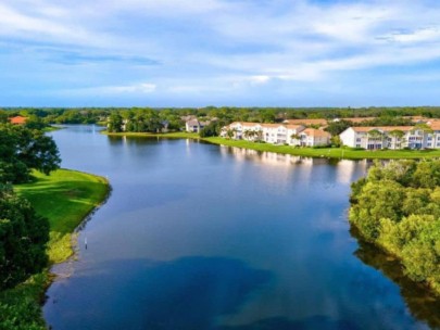 Palmer Ranch homes in Sarasota, FL. - Aerial