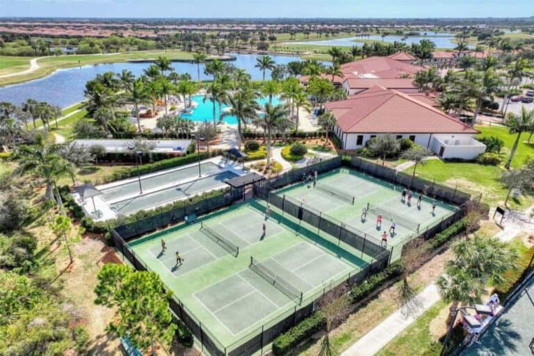 Sarasota National Condos in Venice, FL. - Tennis Court