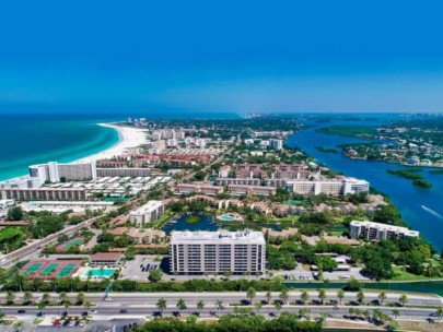 Siesta Key Homes For Sale in Sarasota, FL. - Aerial