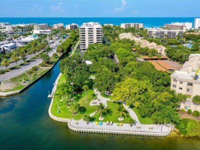 Anchorage Condos in Siesta Key, FL. - Aerial