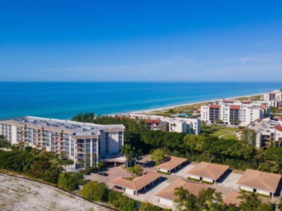 Aquarius Club Condos in Longboat Key, FL. - Aerial