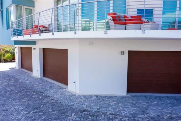 Beach House Residences in Siesta Key, FL. - Garages