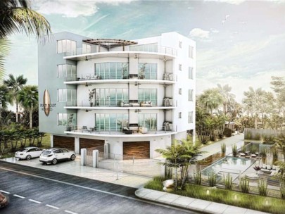 Beach House Residences in Siesta Key, FL. - Builder Rendering