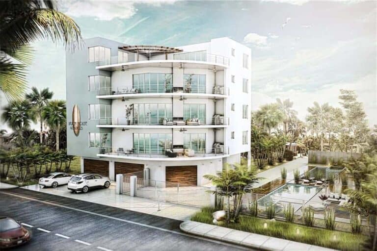 Beach House Residences in Siesta Key, FL. - Builder Rendering
