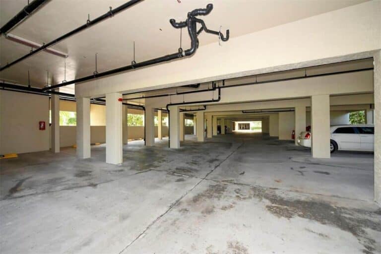 Beachplace Condos in Longboat Key, FL. - Parking Garage