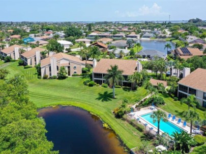 Bradenton FL. Condos - Aerial View