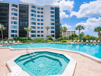 Casarina Condos in Siesta Key, FL. - Hot Tub