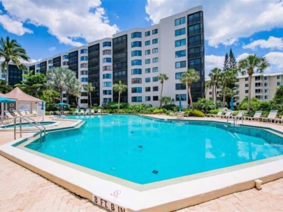 Casarina Condos in Siesta Key, FL. - Pool