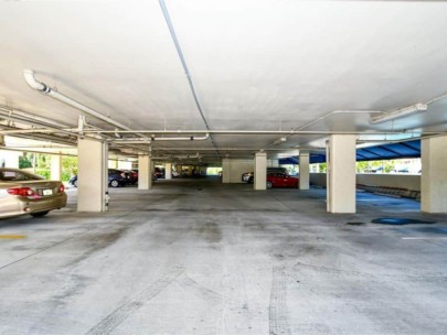 Central Park Condos in Downtown Sarasota, FL. - Under Building Parking Garage