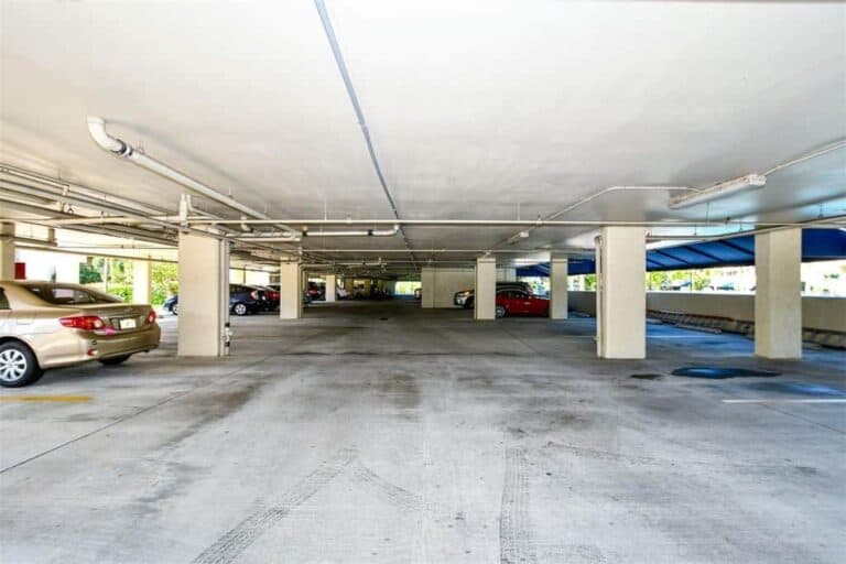 Central Park Condos in Downtown Sarasota, FL. - Under Building Parking Garage