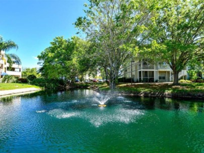 Central Park Condos in Downtown Sarasota, FL. - Fountain