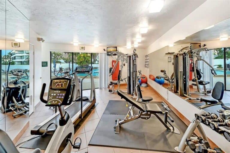 Condo On The Bay Condos in Downtown Sarasota, FL. - Fitness Room