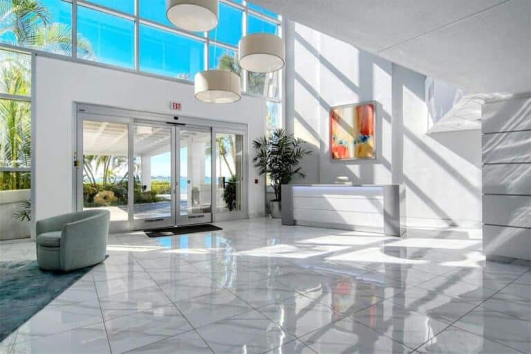 Condo On The Bay Condos in Downtown Sarasota, FL. - Lobby