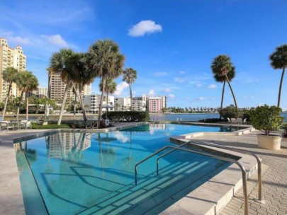 Condo On The Bay Condos in Downtown Sarasota, FL. - Pool