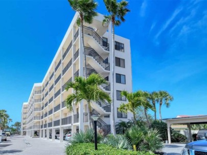 Excelsior Beach To Bay Condos in Siesta Key, FL. - Gulf Front Building